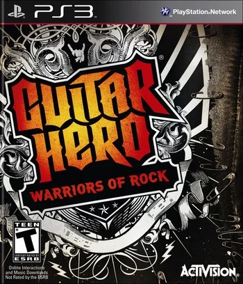 Guitar Hero Warriors of Rock — PlayStation 3