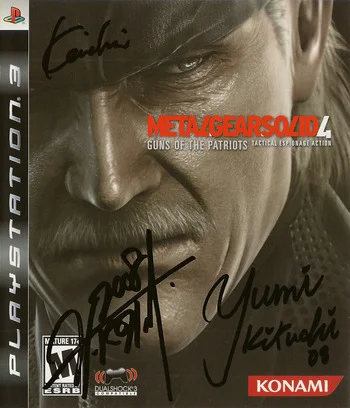 Metal Gear Solid 4 Guns of the Patriots — PlayStation 3