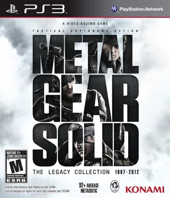 Metal Gear Solid: The Legacy Collection — PlayStation 3
