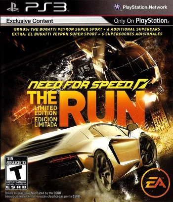 Need For Speed: The Run — PlayStation 3