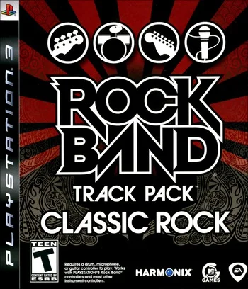 Rock Band Track Pack: Classic Rock — PlayStation 3