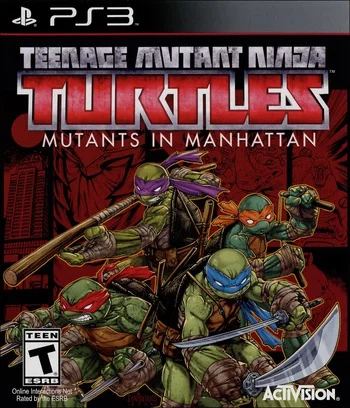 Teenage Mutant Ninja Turtles Mutants in Manhattan — PlayStation 3