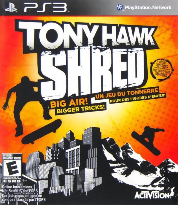 Tony Hawk: Shred · PlayStation 3