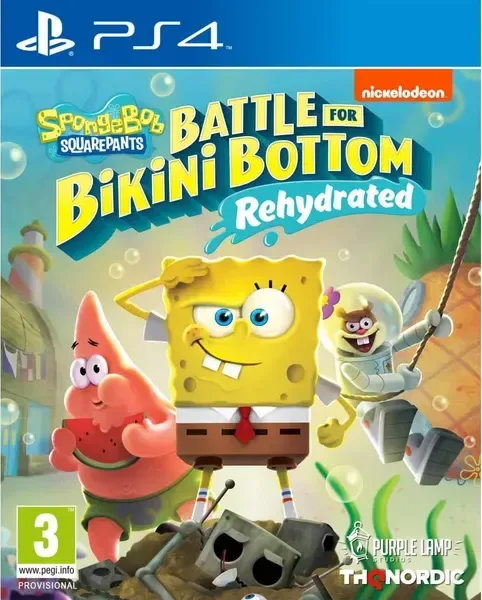 SpongeBob SquarePants Battle for Bikini Bottom Rehydrated — PlayStation 4
