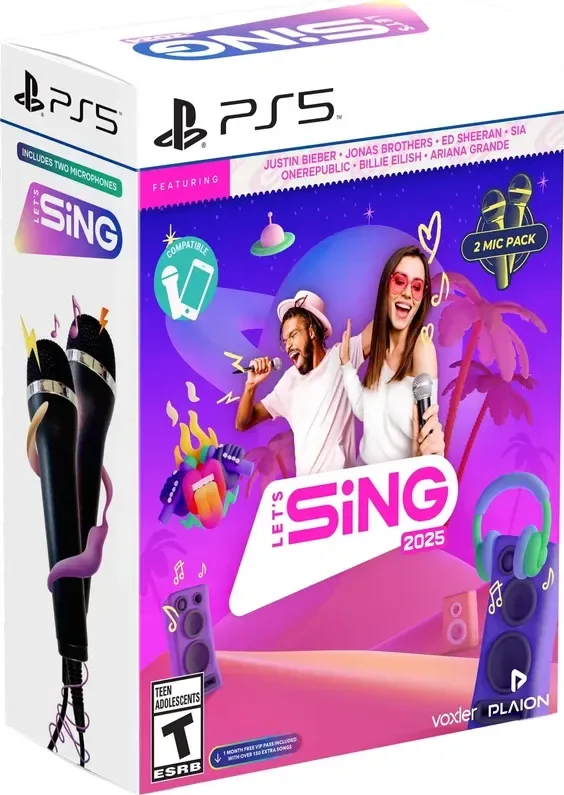 Let's Sing 2025 — PlayStation 5