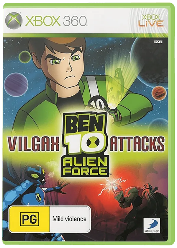 Ben 10: Alien Force: Vilgax Attacks — Xbox 360