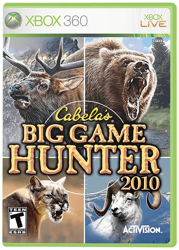 Cabela's Big Game Hunter 2010 — Xbox 360