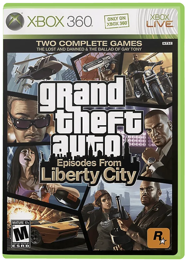 Grand Theft Auto: Episodes From Liberty City — Xbox 360