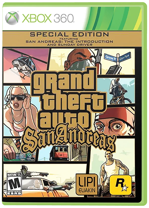 Grand Theft Auto San Andreas — Xbox 360