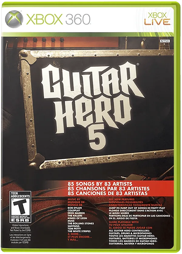 Guitar Hero 5 — Xbox 360