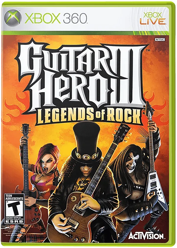 Guitar Hero III Legends of Rock — Xbox 360
