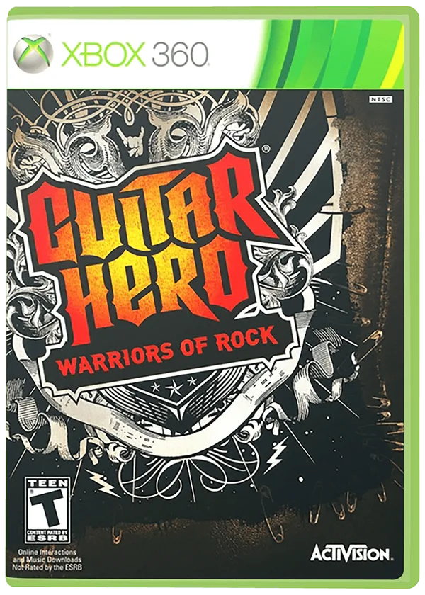 Guitar Hero Warriors of Rock — Xbox 360