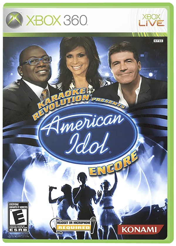 Karaoke Revolution Presents American Idol Encore — Xbox 360