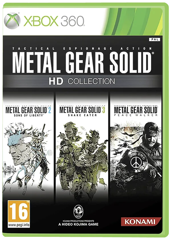 Metal Gear Solid HD Collection — Xbox 360