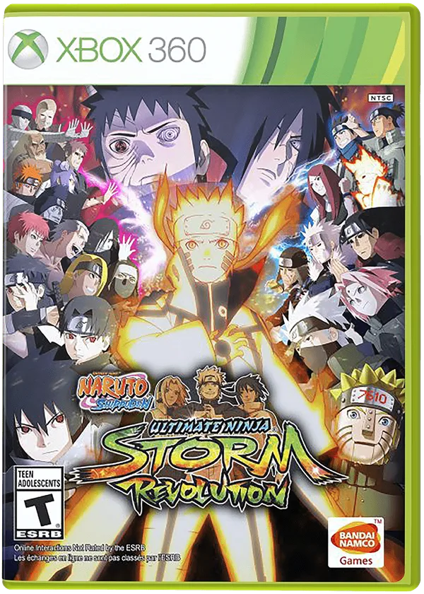 Naruto Shippuden Ultimate Ninja Storm Revolution — Xbox 360