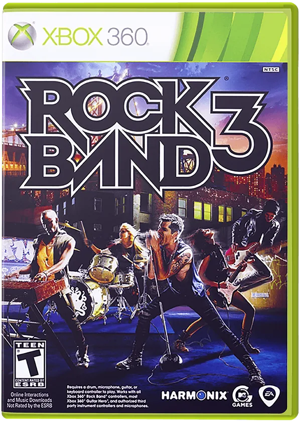 Rock Band 3 — Xbox 360