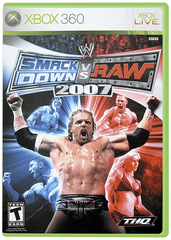 WWE Smackdown vs RAW 2007 — Xbox 360