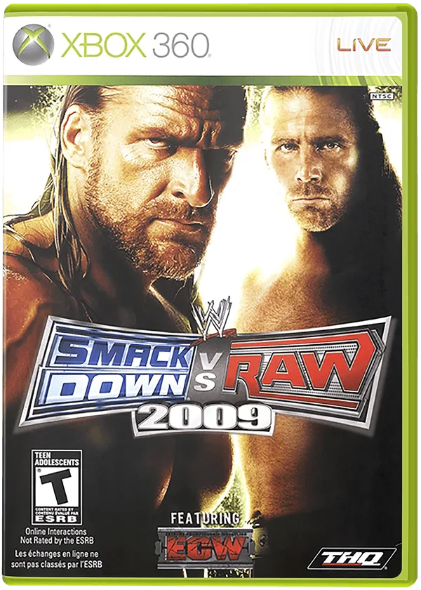 WWE Smackdown vs. Raw 2009 — Xbox 360