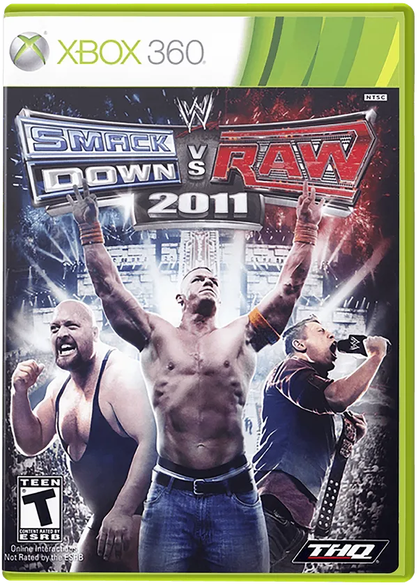 WWE Smackdown VS Raw 2011 — Xbox 360