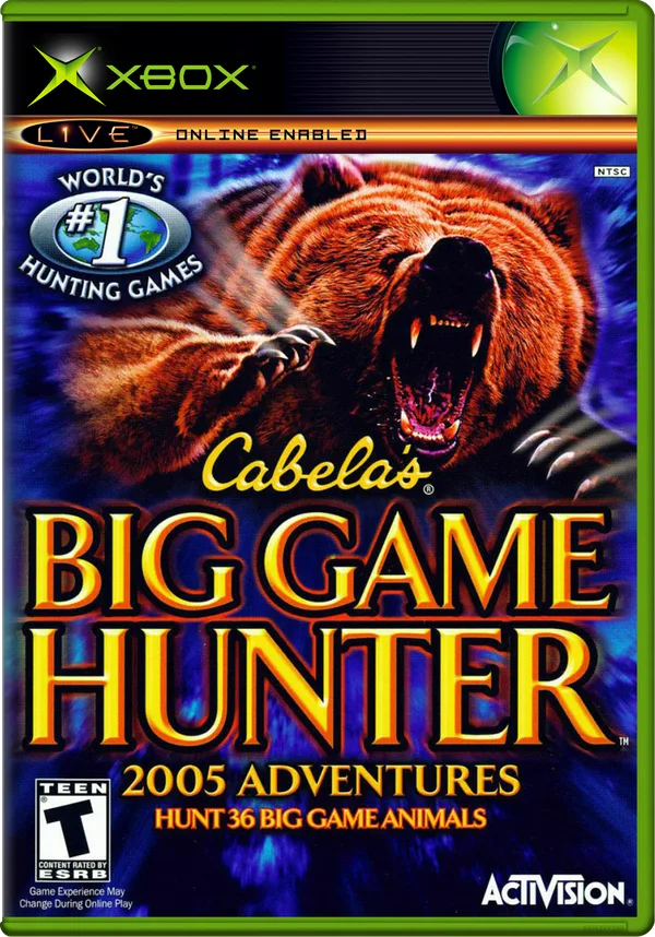 Cabela's Big Game Hunter 2005 Adventures · Xbox