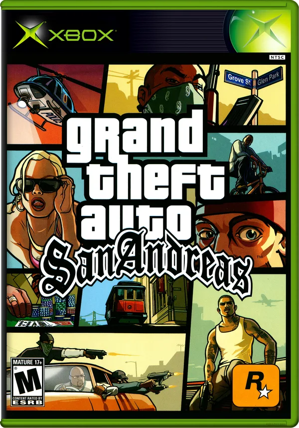 Grand Theft Auto San Andreas · Xbox