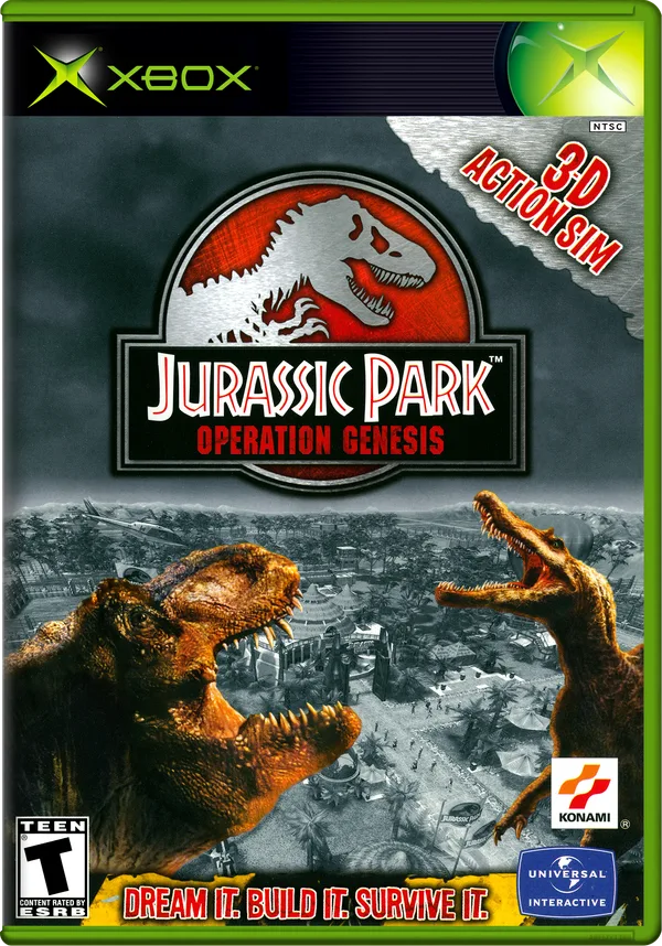 Jurassic Park Operation Genesis · Xbox