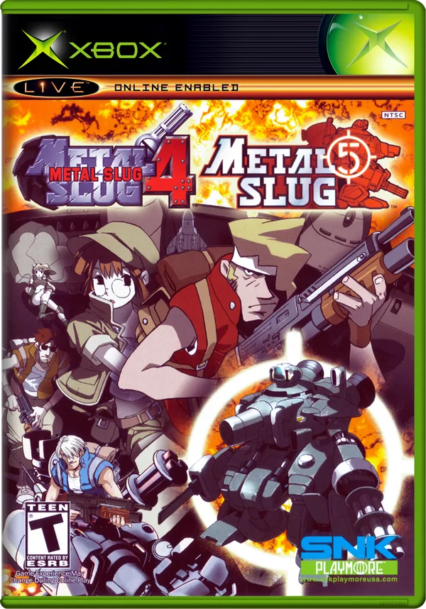 Metal Slug 4 & 5 · Xbox