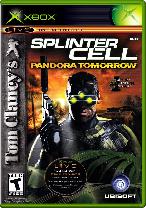 Splinter Cell Pandora Tomorrow · Xbox