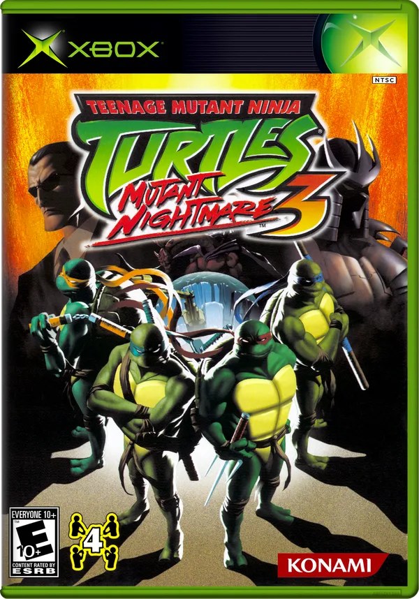Teenage Mutant Ninja Turtles 3 Mutant Nightmare · Xbox