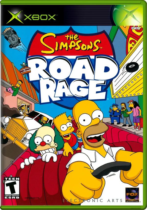The Simpsons Road Rage · Xbox