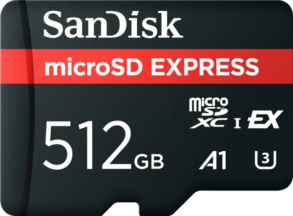 SANDISK - 512GB microSD Express Memory Card , Works with Nintendo Switch 2, R/W up to 880/650MB/s